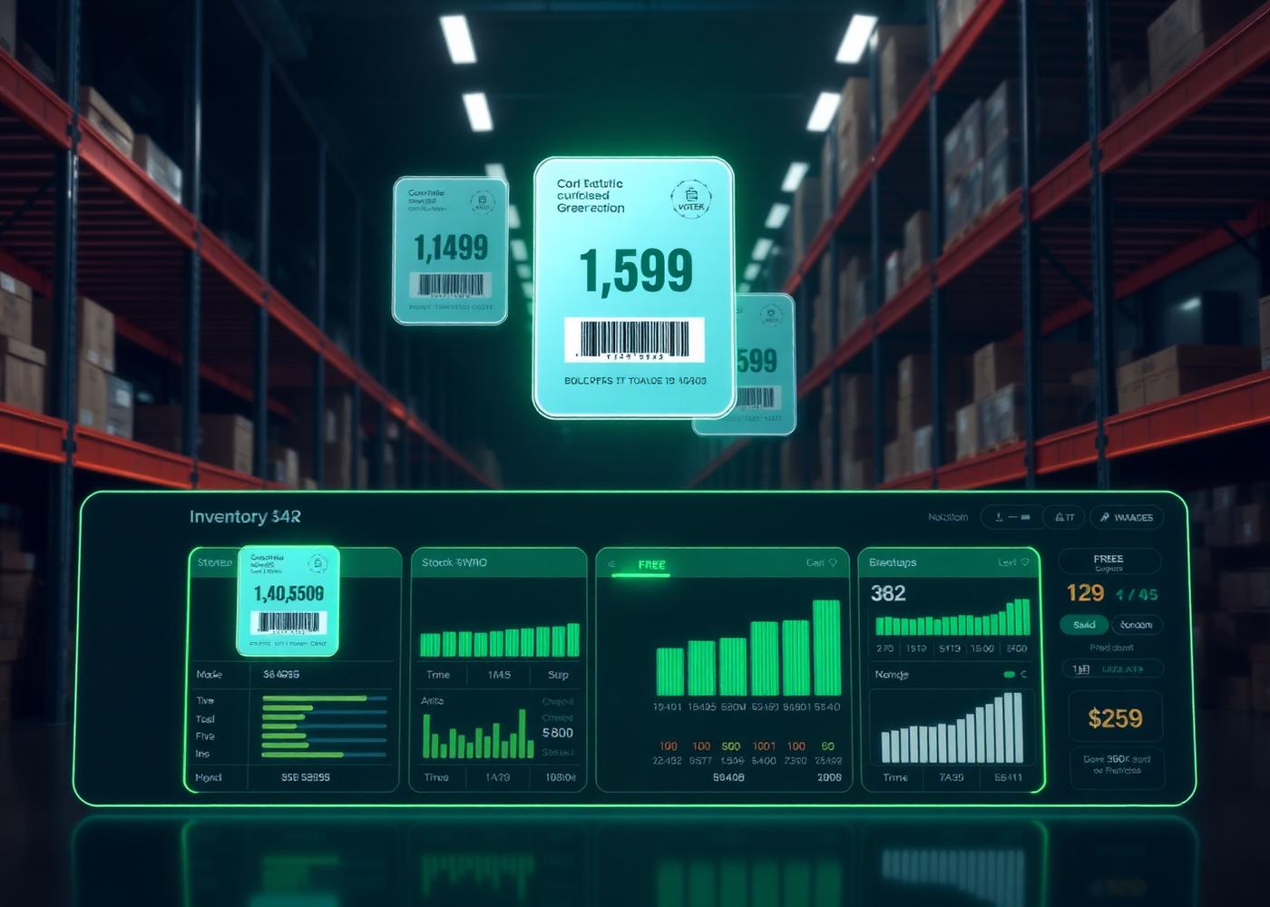 Free inventory dashboard